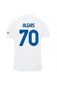 Fotbalové Dres Inter Milan Alexis Sanchez #70 Venkovní Oblečení 2023-24 Krátký Rukáv